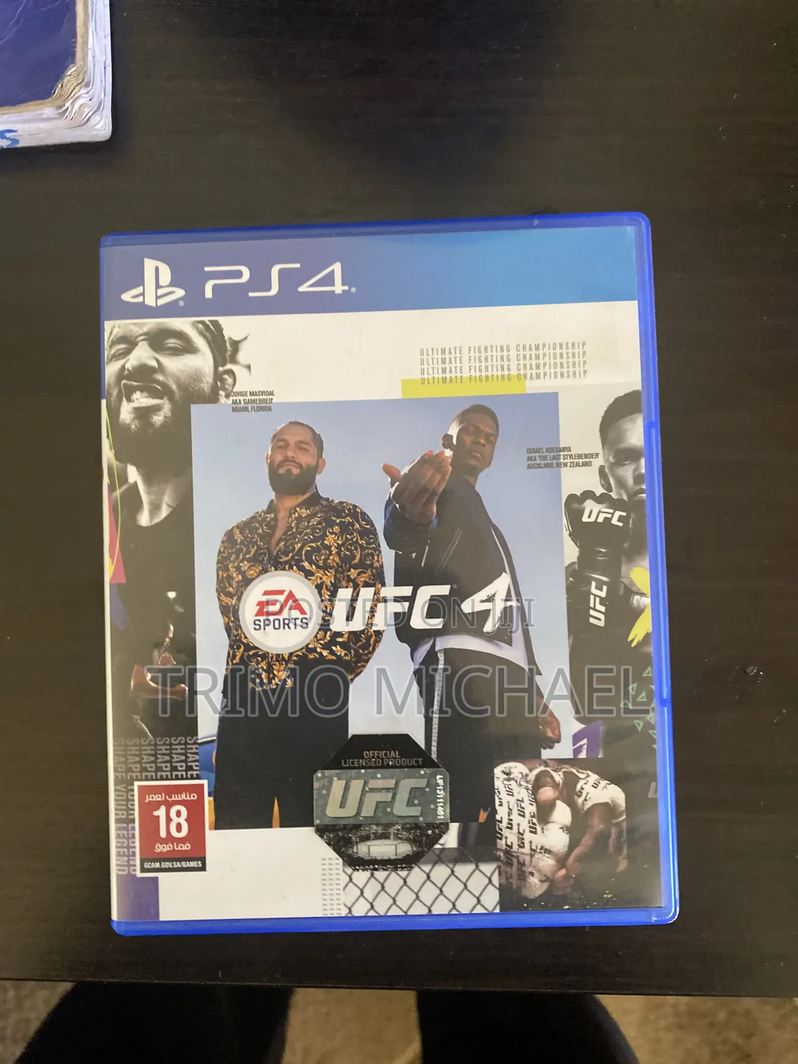 Ps4 UFC 4 Game