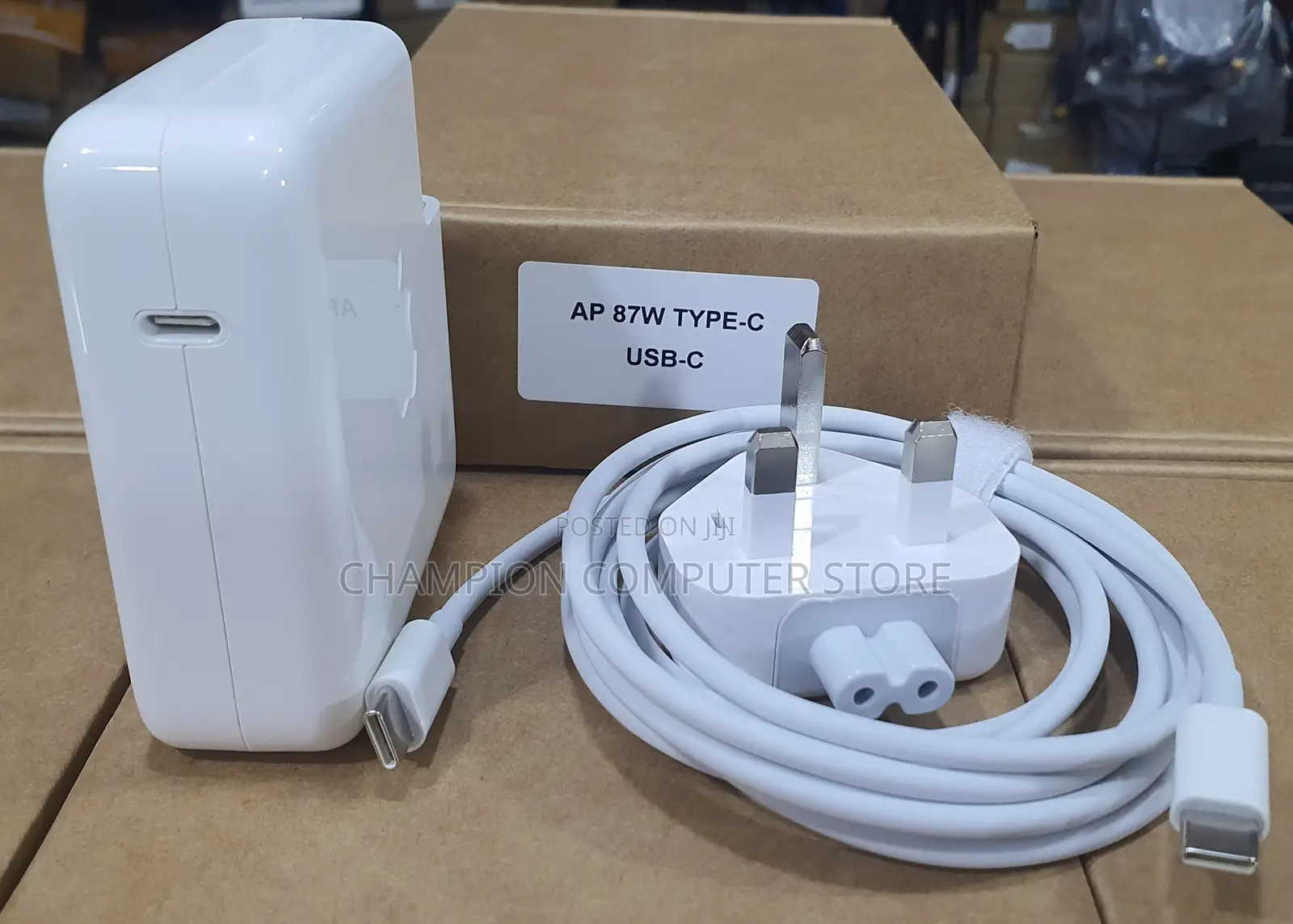 87W USB-C Apple Charger Adapter for MacBook Pro 16, 15, 14, 13/Air 13