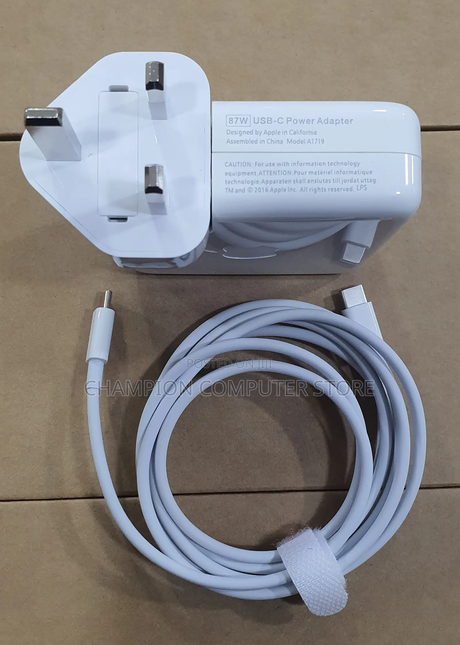 87W USB-C Apple Charger Adapter for MacBook Pro 16, 15, 14, 13/Air 13