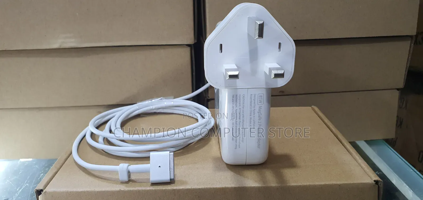 Apple 85W MagSafe-2 MacBook Power Adapter Charger Type-T 20V 4.25A