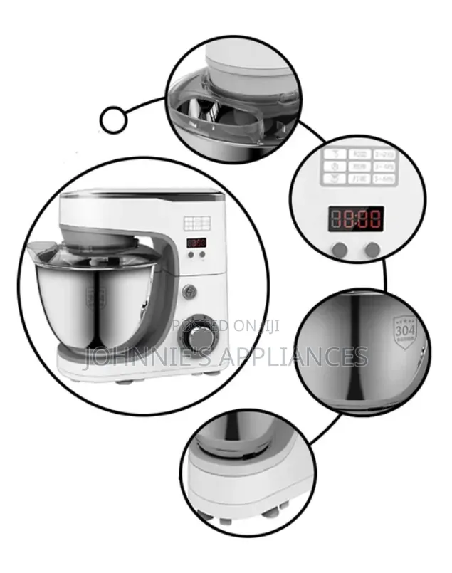Moulinex Electric Commercial Stand Mixer 4.8l
