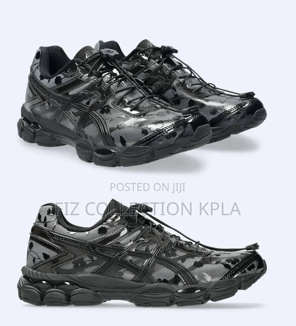 Original ASICS Gel Cumulus 16 Cecilie Bahnsen Floral Black