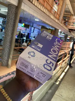 New Tecno Camon 50 256 GB Black