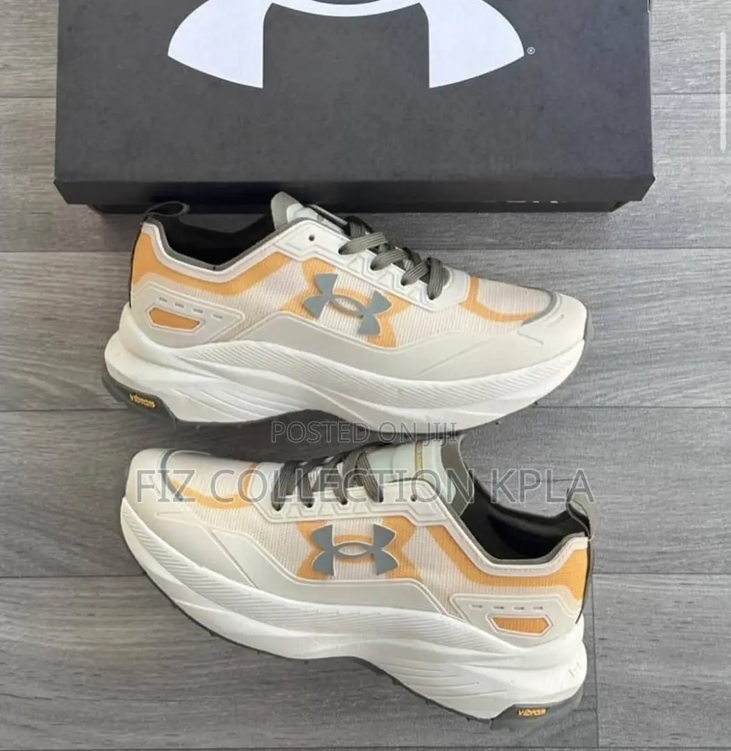 Original Under Armour HOVR Mega 2 MVMNT Off White Yellow