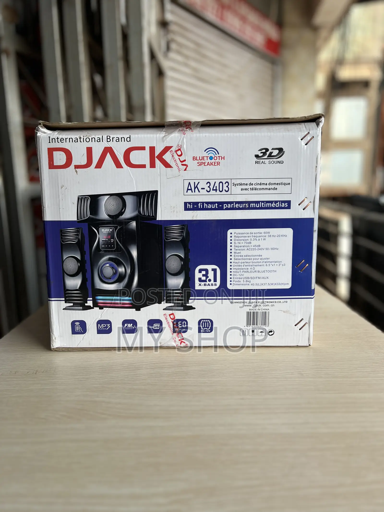 Original Woofer System DJACK - Pay on Delivery Available