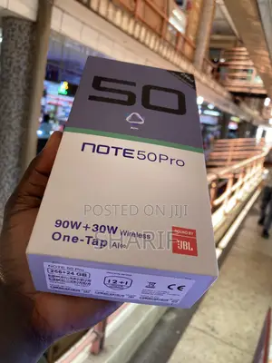 New Infinix Note 50 Pro 256 GB Black