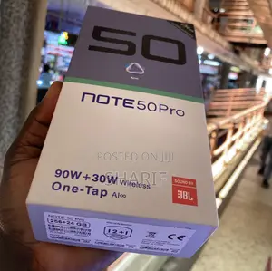 New Infinix Note 50 Pro 256 GB Black