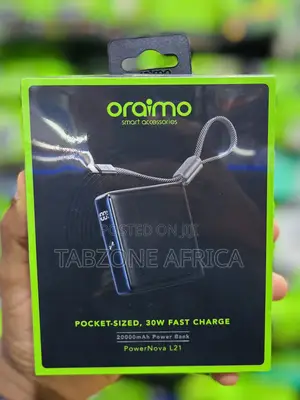 Oraimo PowerNova L21 20000mAh 30W Fast Charging Power Bank