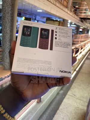 New Nokia 106 Black