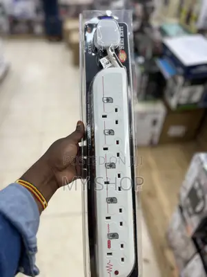 Extenport Extension 5 Ports With 3M Cable and a Surge Protector