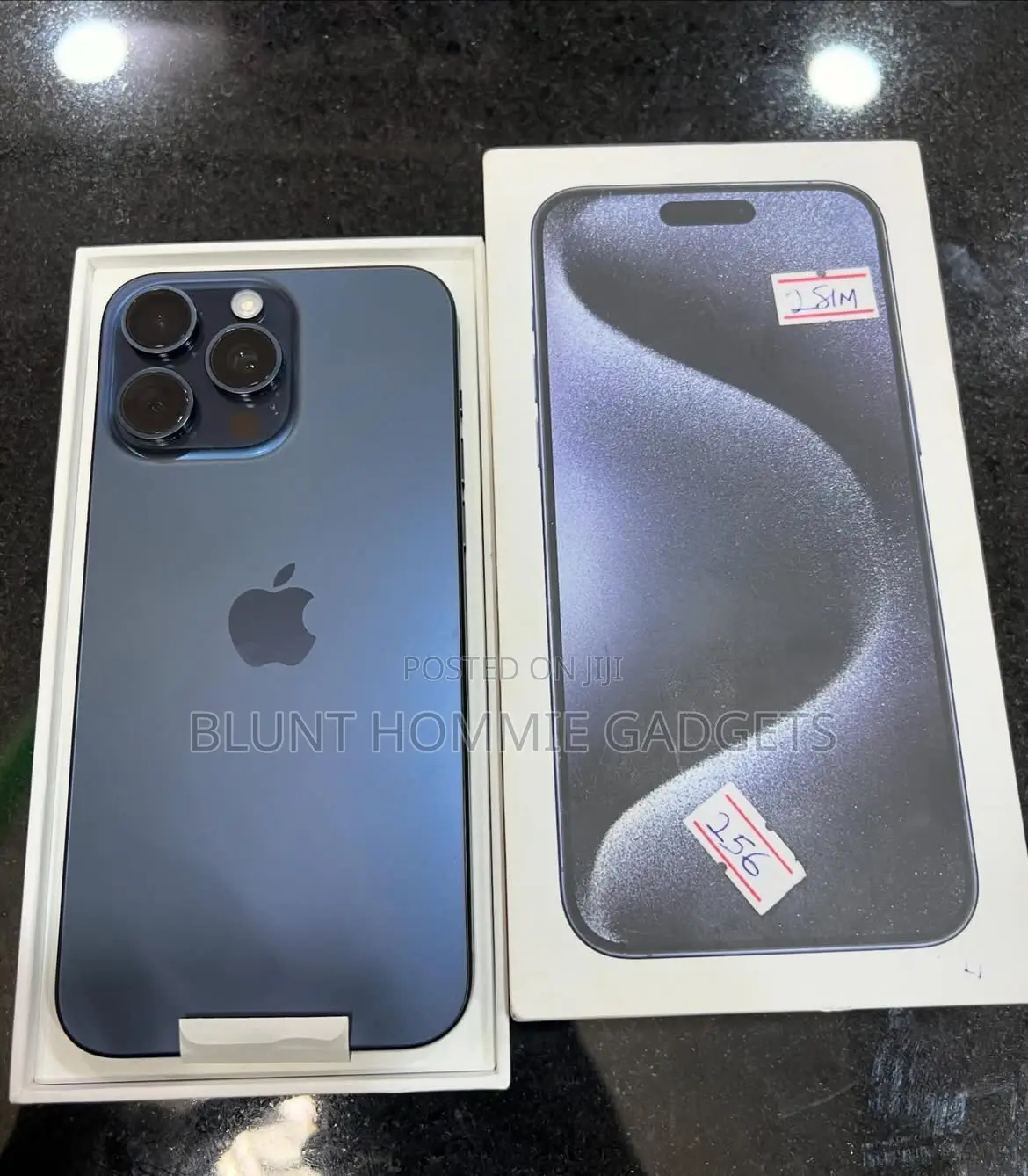 New Apple iPhone 15 Pro Max 256 GB Blue