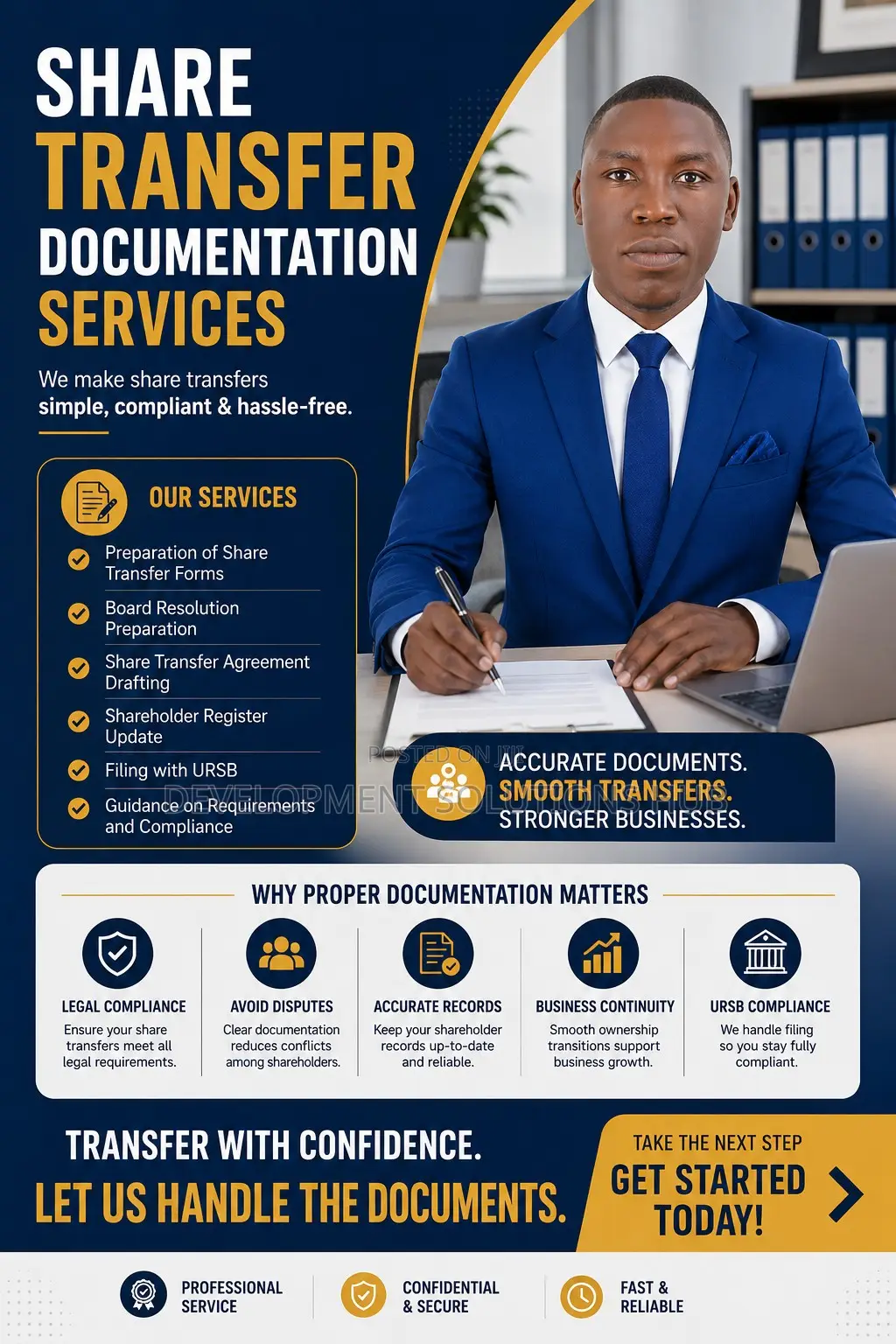 Professional Share Transfer Documentation Services