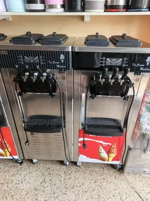 Ice Cream Machines Three Flavors