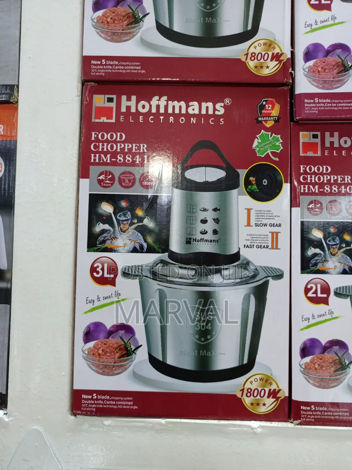 Hoffmans Electronics Multi-Function Food Chopper (Model HM-8841).
