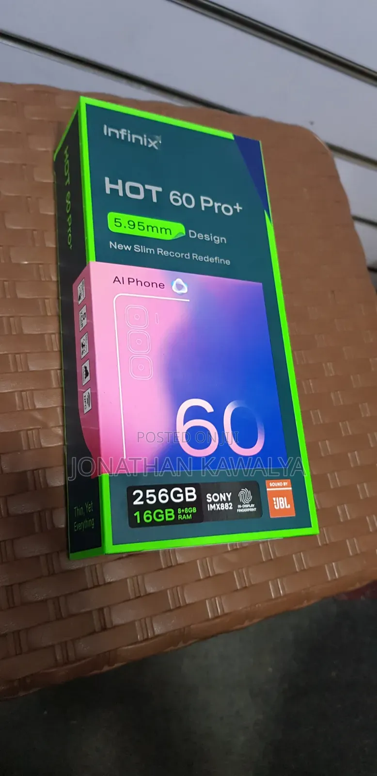 New Infinix Hot 60 Pro+ 256 GB Red
