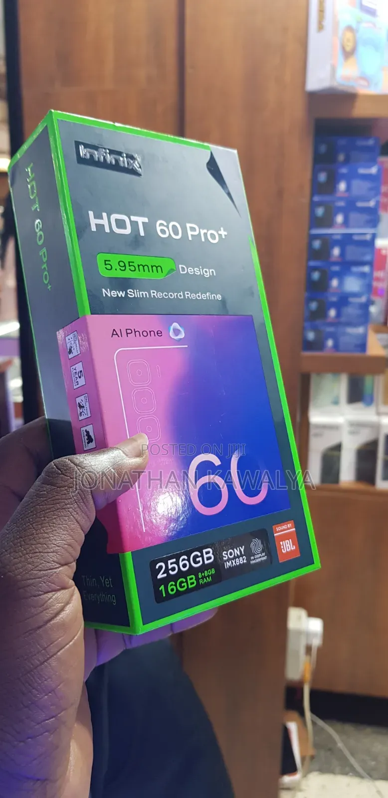 New Infinix Hot 60 Pro+ 256 GB Rose Gold