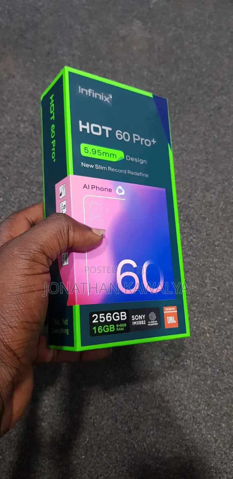 New Infinix Hot 60 Pro+ 256 GB Rose Gold