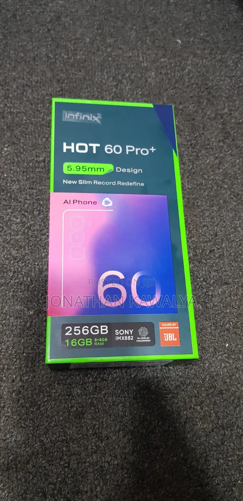 New Infinix Hot 60 Pro+ 256 GB White
