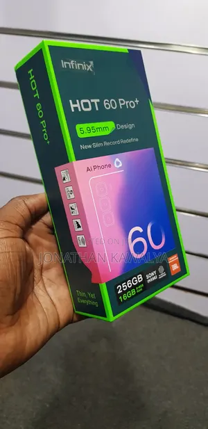 New Infinix Hot 60 Pro+ 256 GB White