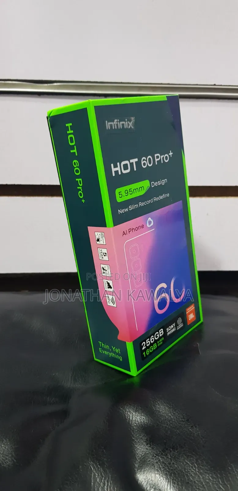 New Infinix Hot 60 Pro+ 256 GB Yellow