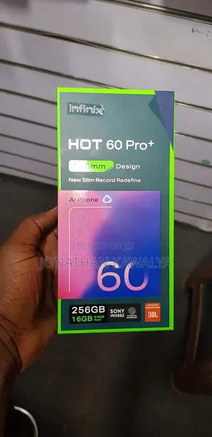 New Infinix Hot 60 Pro+ 256 GB Yellow