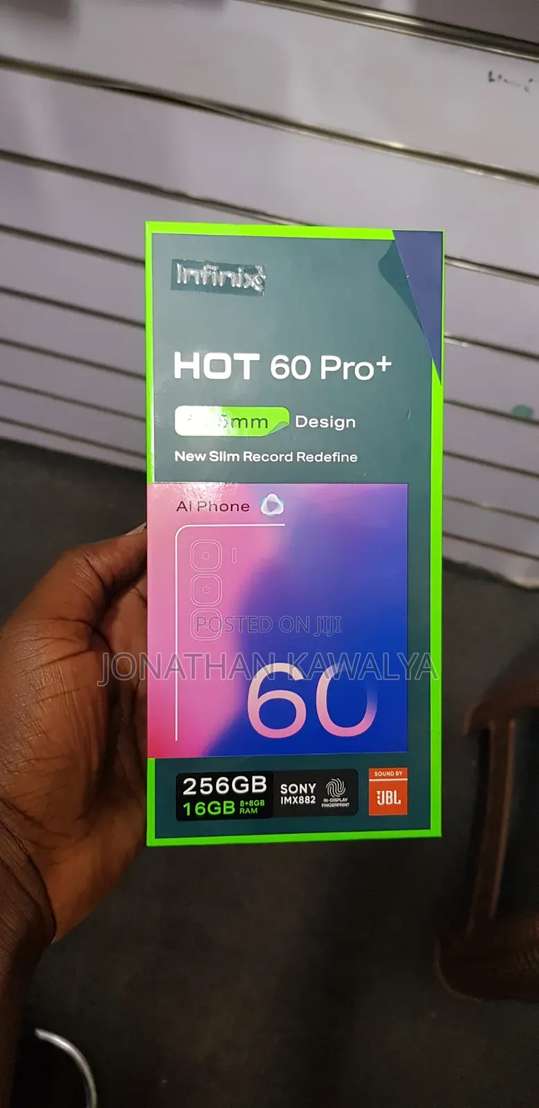 New Infinix Hot 60 Pro+ 256 GB Yellow