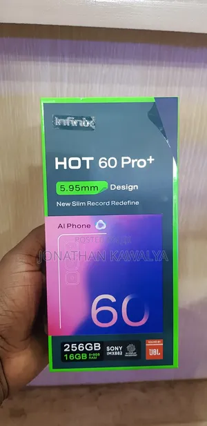 New Infinix Hot 60 Pro+ 128 GB Black