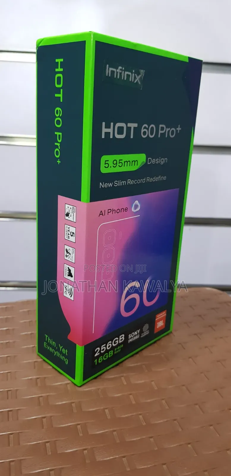 New Infinix Hot 60 Pro+ 128 GB Black