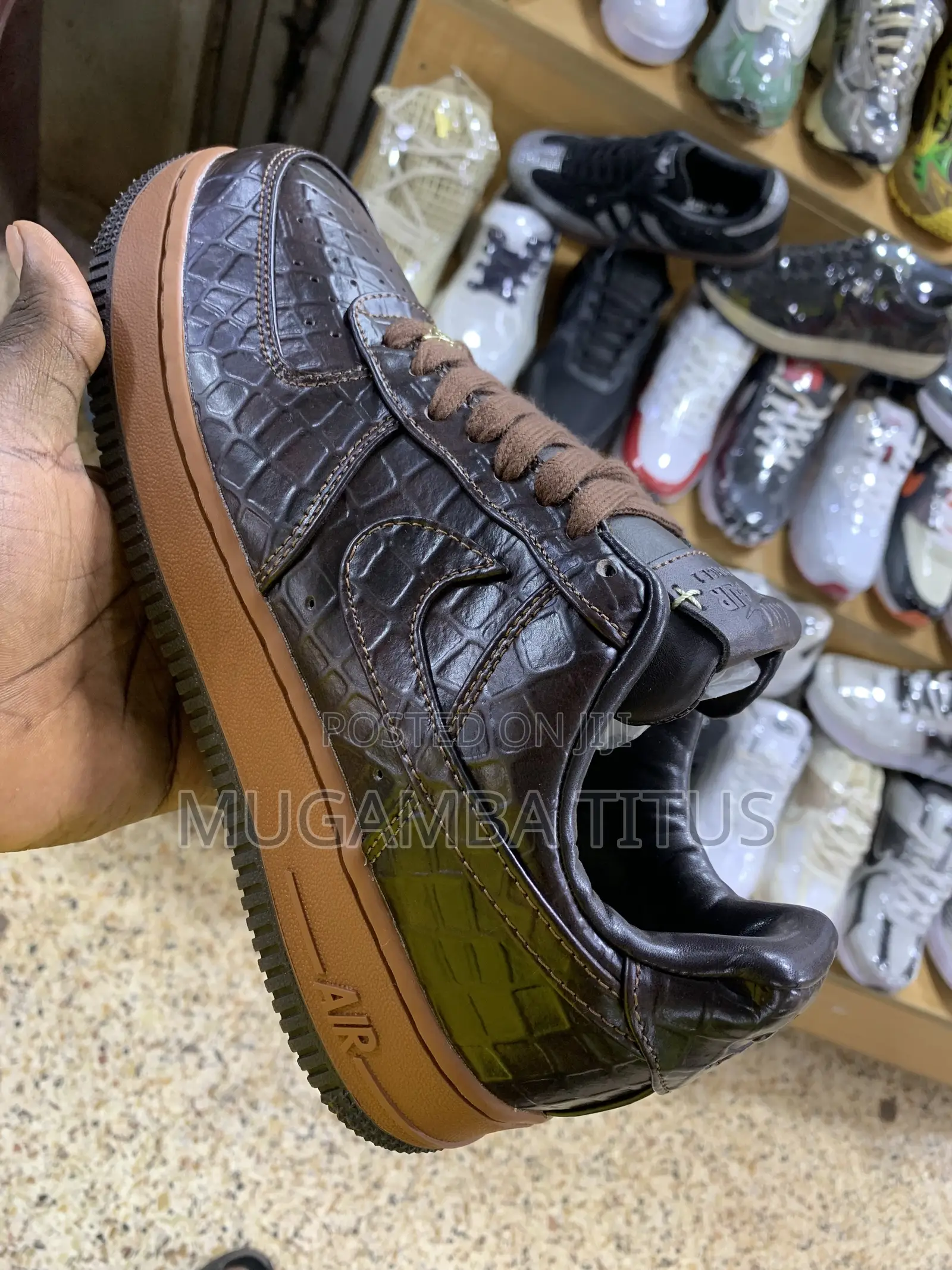 Nike Air 1 Low Fauna Brown Croc