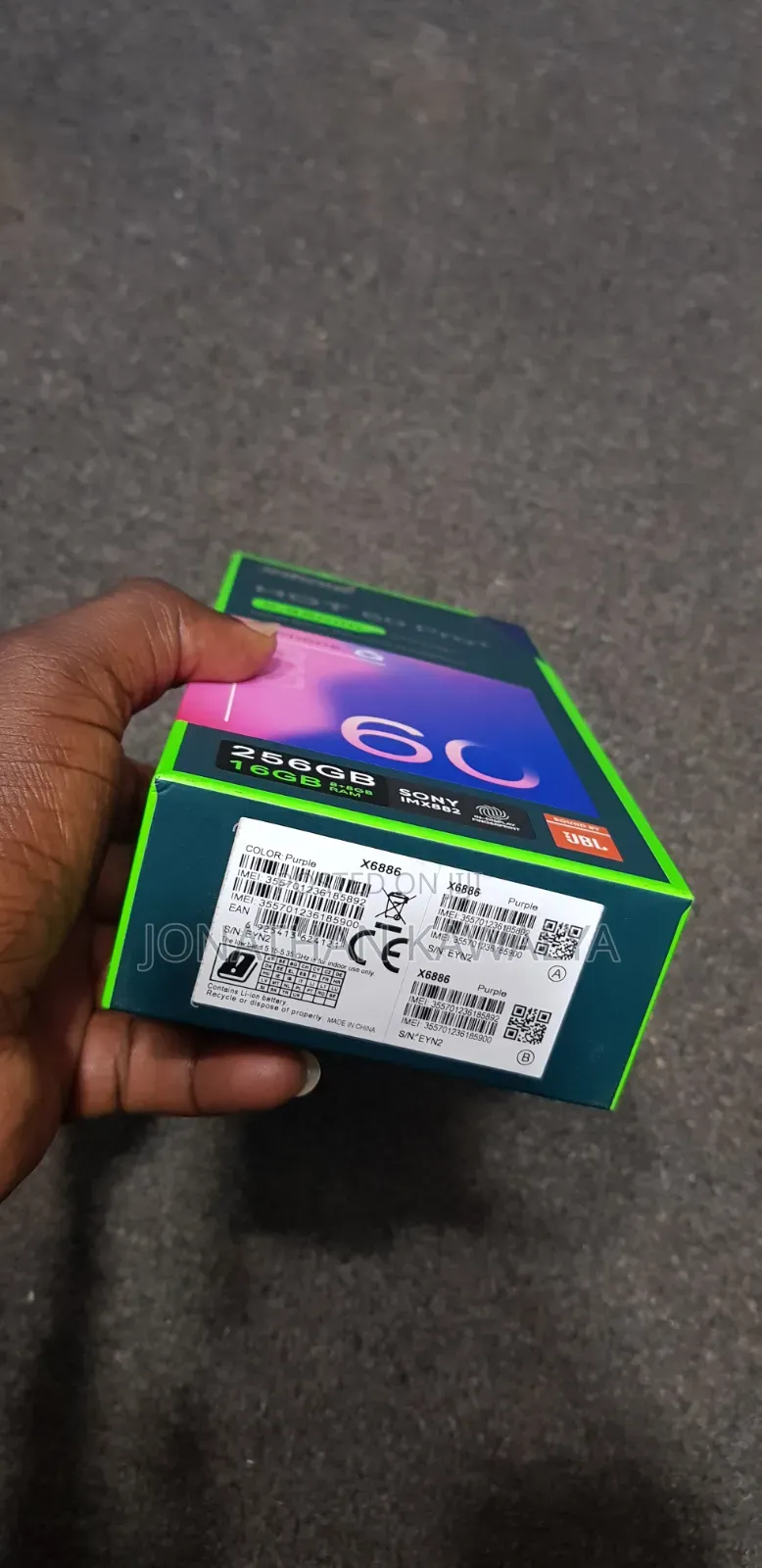New Infinix Hot 60 Pro+ 128 GB Graphite