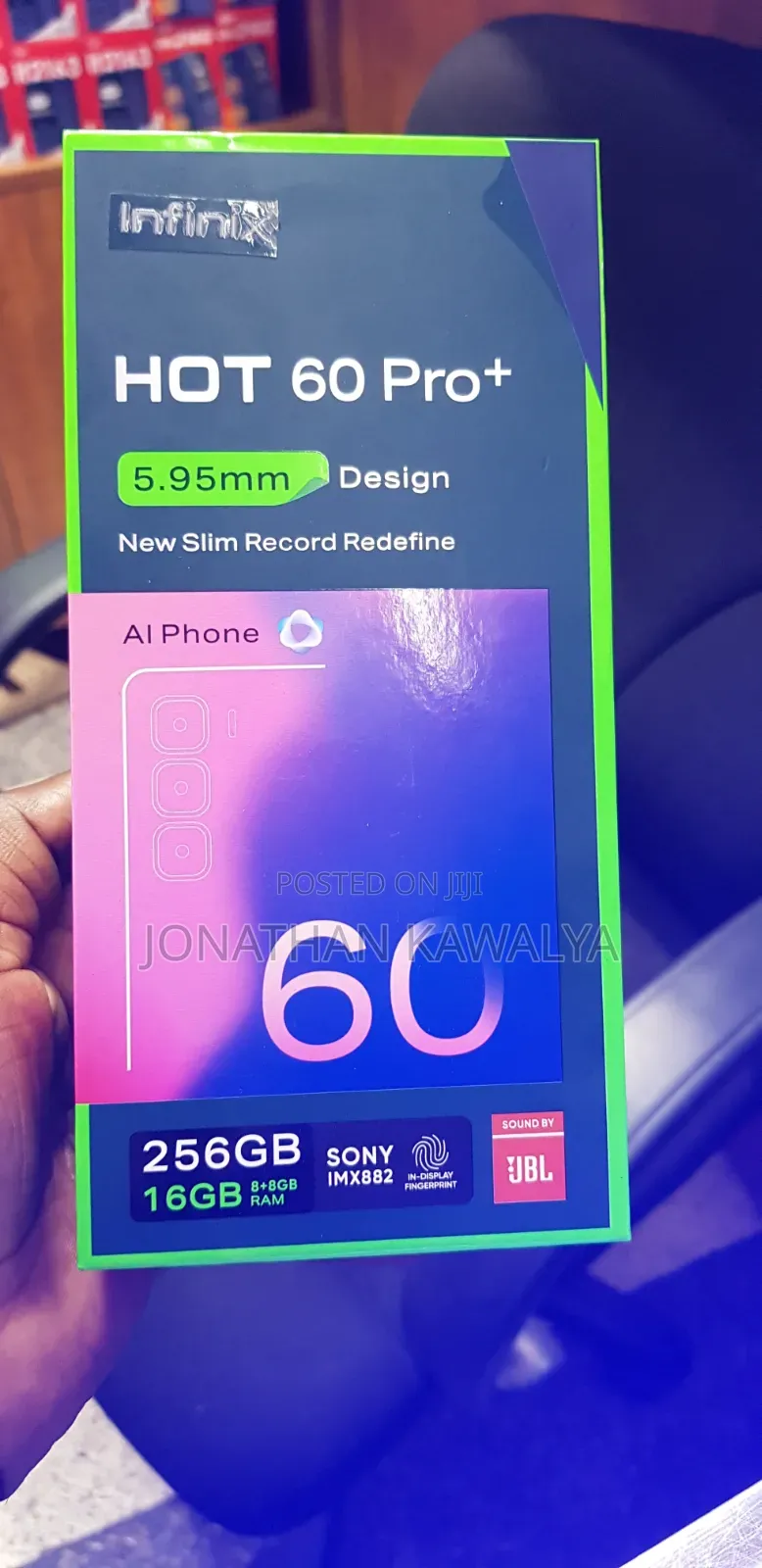 New Infinix Hot 60 Pro+ 128 GB Gray