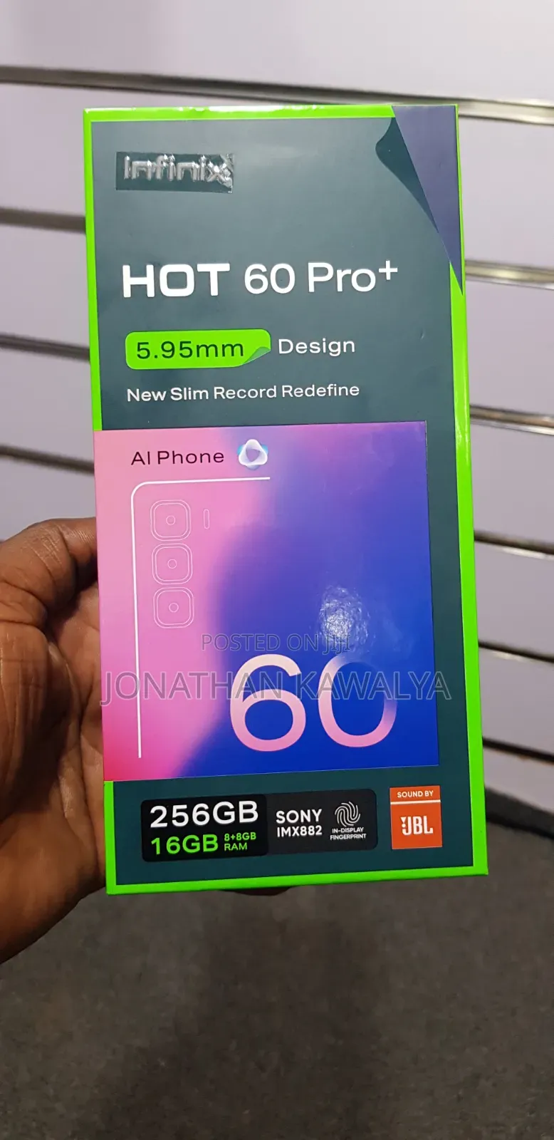 New Infinix Hot 60 Pro+ 128 GB Gray