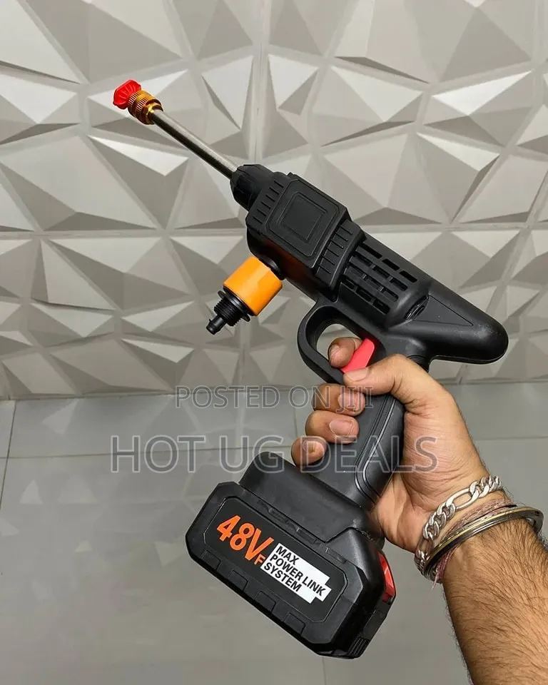 48V Cordless Portable High-Pressure Car Washer Kit