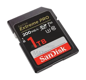 SanDisk 1TB Extreme Pro SD Memory Card Works