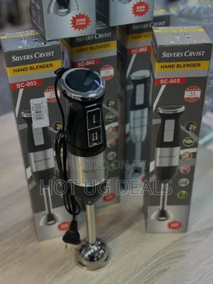 Slivers Criest Hand Blender SC-8010 (500W Heavy-Duty Stick Blender)