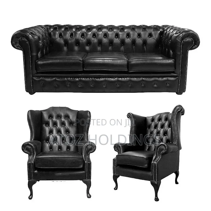 Sofa/Chesterfield Leather Sofa Sets in Any Colour/Material 2,000,000/-