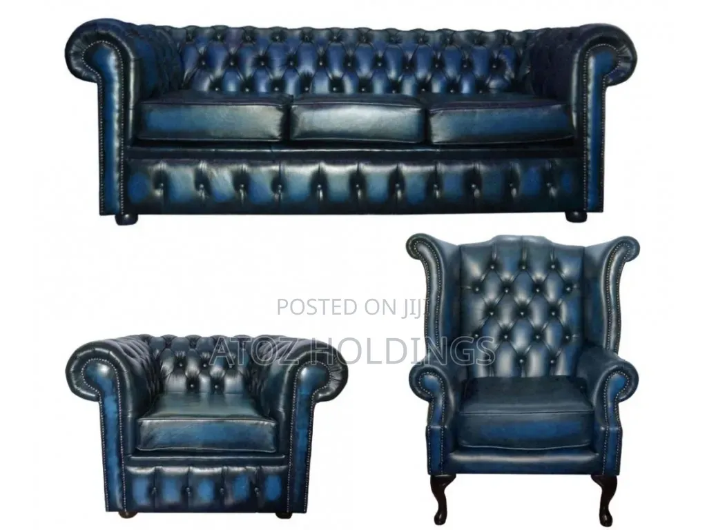 Sofa/Chesterfield Leather Sofa Sets in Any Colour/Material 2,000,000/-