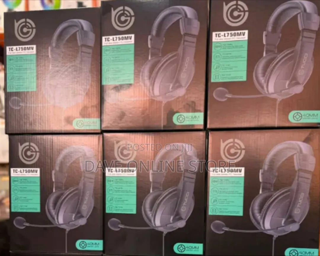 Tucci TC-L750MV Stereo PC Gaming Headsets
