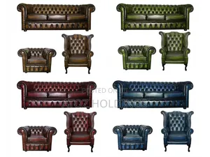 Sofas/Chesterfield Leather Sofas in Any Colour/Material 2,200,000/-
