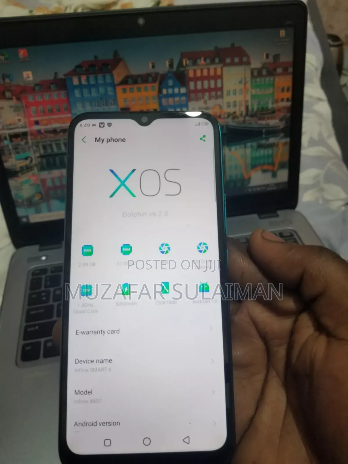 Infinix Smart 6 Plus 32 GB Blue