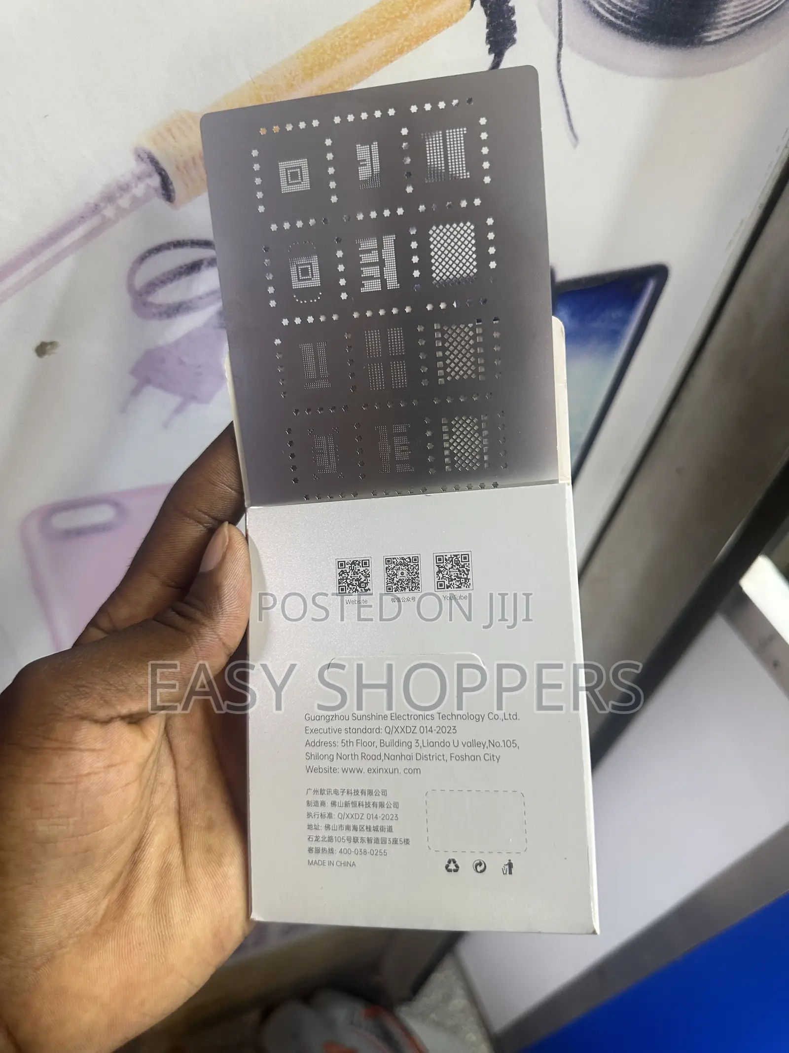 Sunshine BGA Reballing Stencil for Phone Repair
