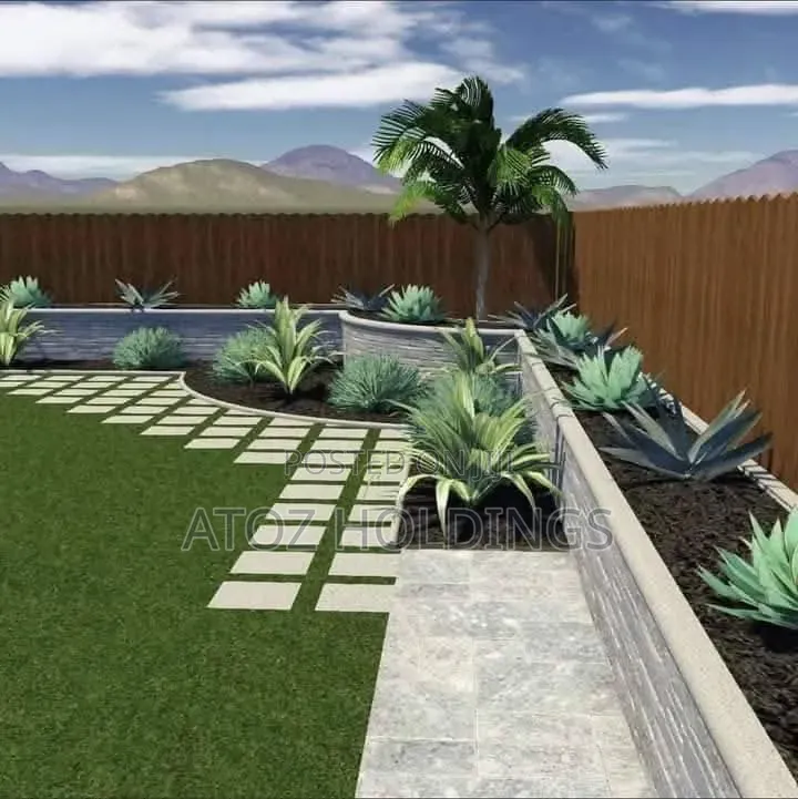 Landscaping Compound Designing Leveling Services
