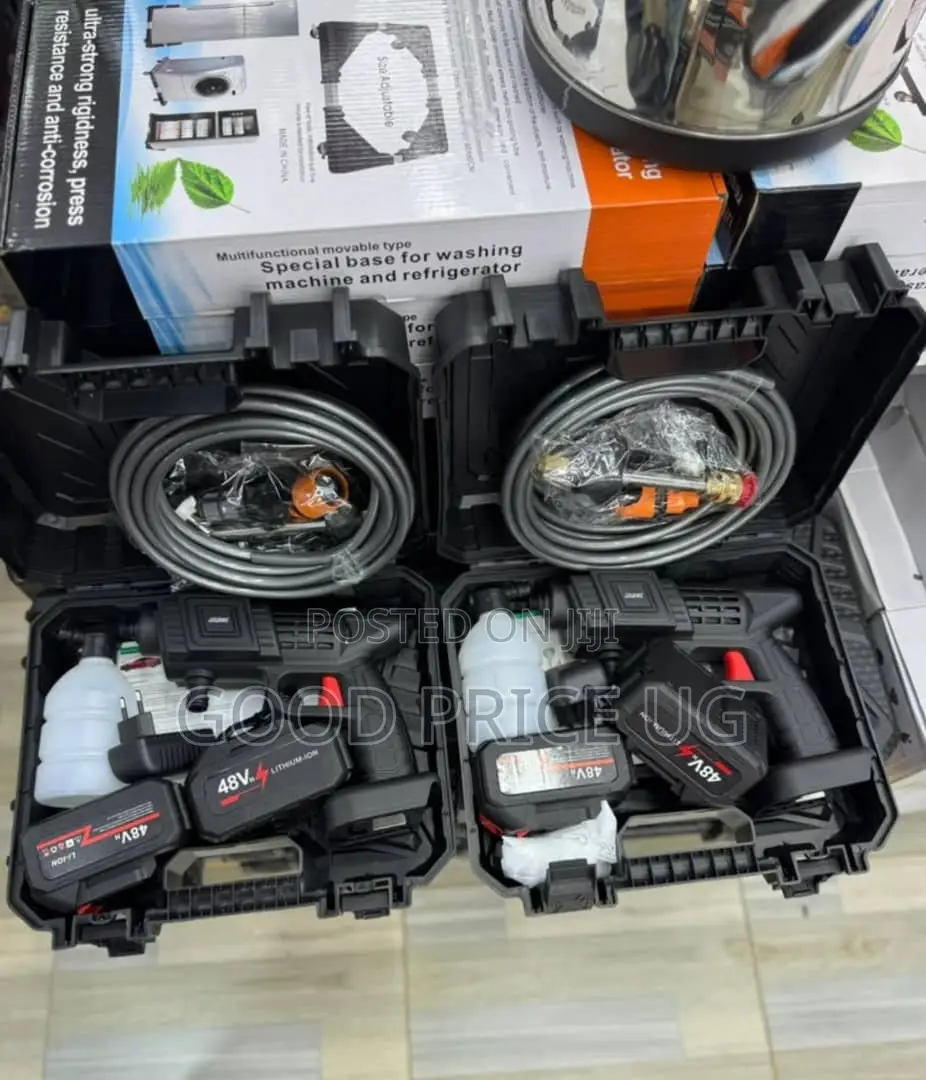 48V Cordless High-Pressure Car Washer Gun Kit.
