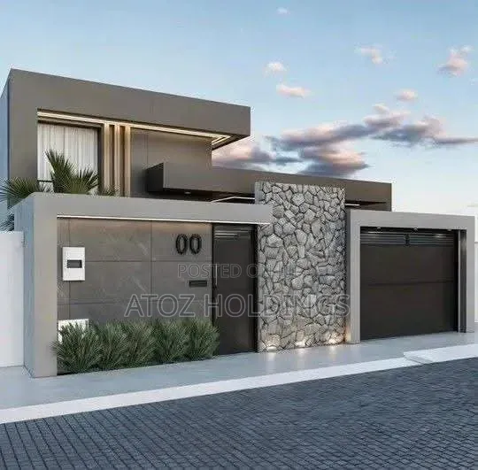 Arch Entrances Perimeter Security Wall Fence Construction/Finishing