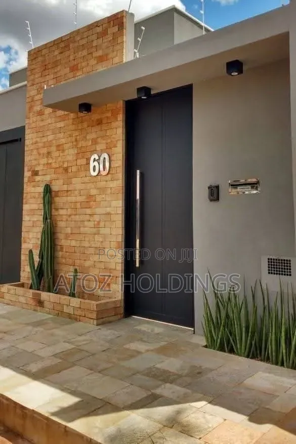 Arch Entrances Perimeter Security Wall Fence Construction/Finishing