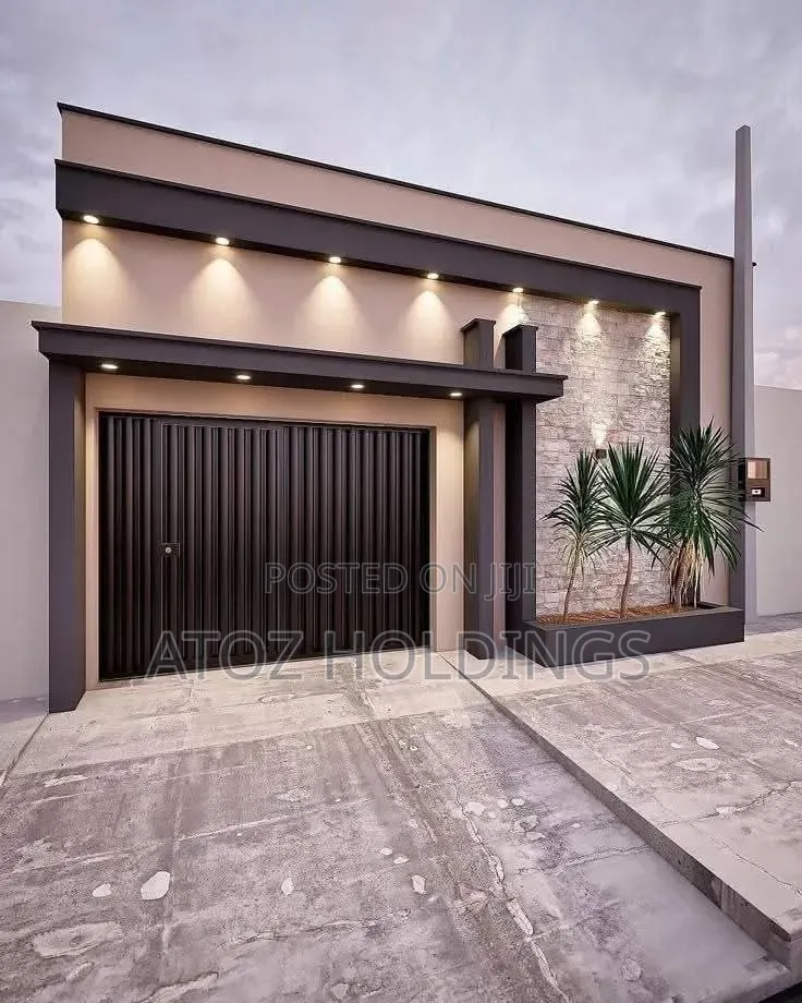 Arch Entrances Perimeter Security Wall Fence Construction/Finishing