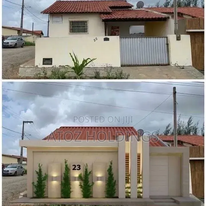 Arch Entrances Perimeter Security Wall Fence Construction/Finishing