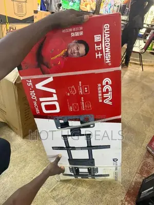 Heavy Duty Double Arm TV Wall Mount (75"-100")