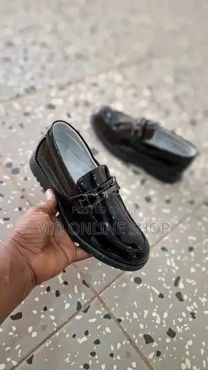 Kids Boy Shinny Casual or Party Shoes