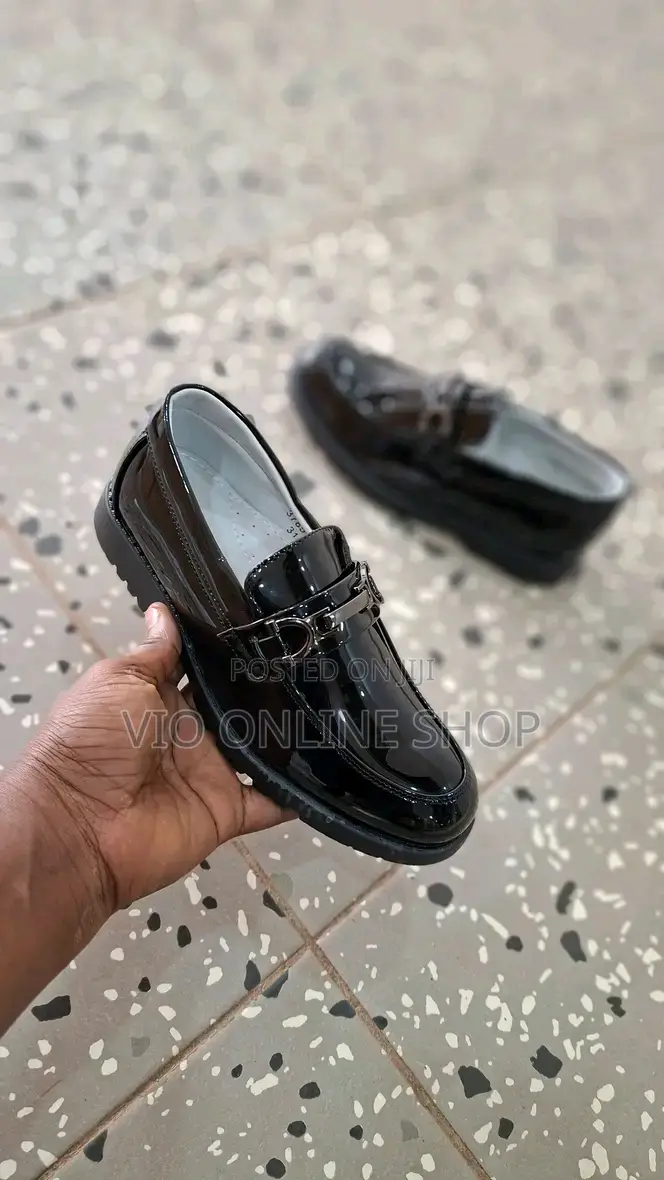 Kids Boy Shinny Casual or Party Shoes